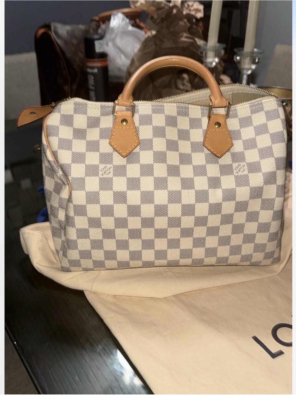 Louis Vuitton Speedy 30 Azure